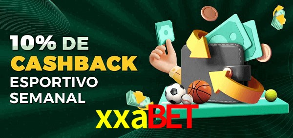 10% de bônus de cashback na xxabet
